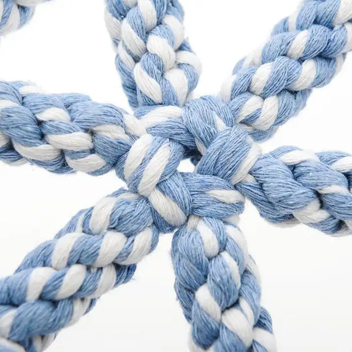 Reedog Steuerrad Tau-Spielzeug | robustes Zerrspielzeug für große Hunde (22 cm)