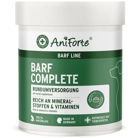 AniForte® BARF Complete – Natürliches BARF Zusatz Pulver für Hunde (250 g / 500 g / 1 kg)